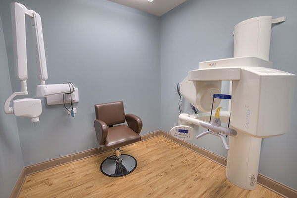Xray room for Issaqueena Prosthodontics